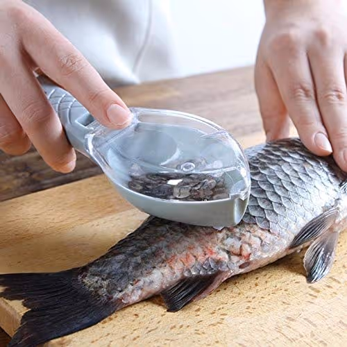 Fast Remove Fish Skin Brush -Easy Kitchen Cleaning Tool